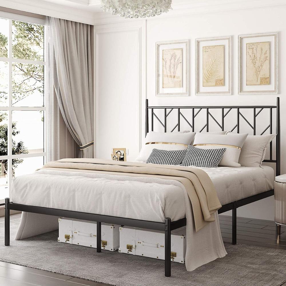 Platform Bed Frame - Full / Black: image 5