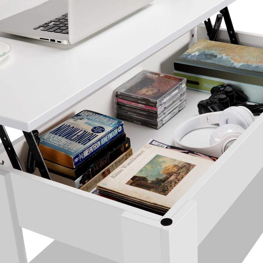 Lift Top Coffee Table - Black: image 8